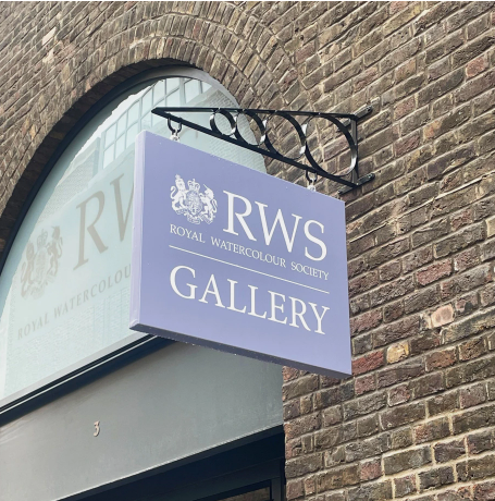 RWS Gallery sign